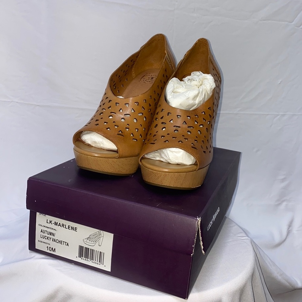 Lucky Brand Brown Size 10M Style LK-MARLENE